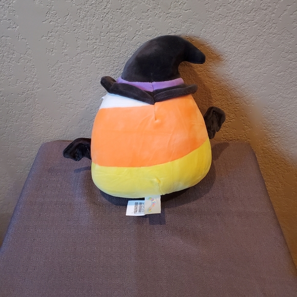 Squishmallows 10" Halloween Casey the Candy Corn Witch. Kellytoy - Picture 2 of 5